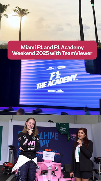 Video Placeholder: TeamViewer at the F1 Miami Grand Prix 2025