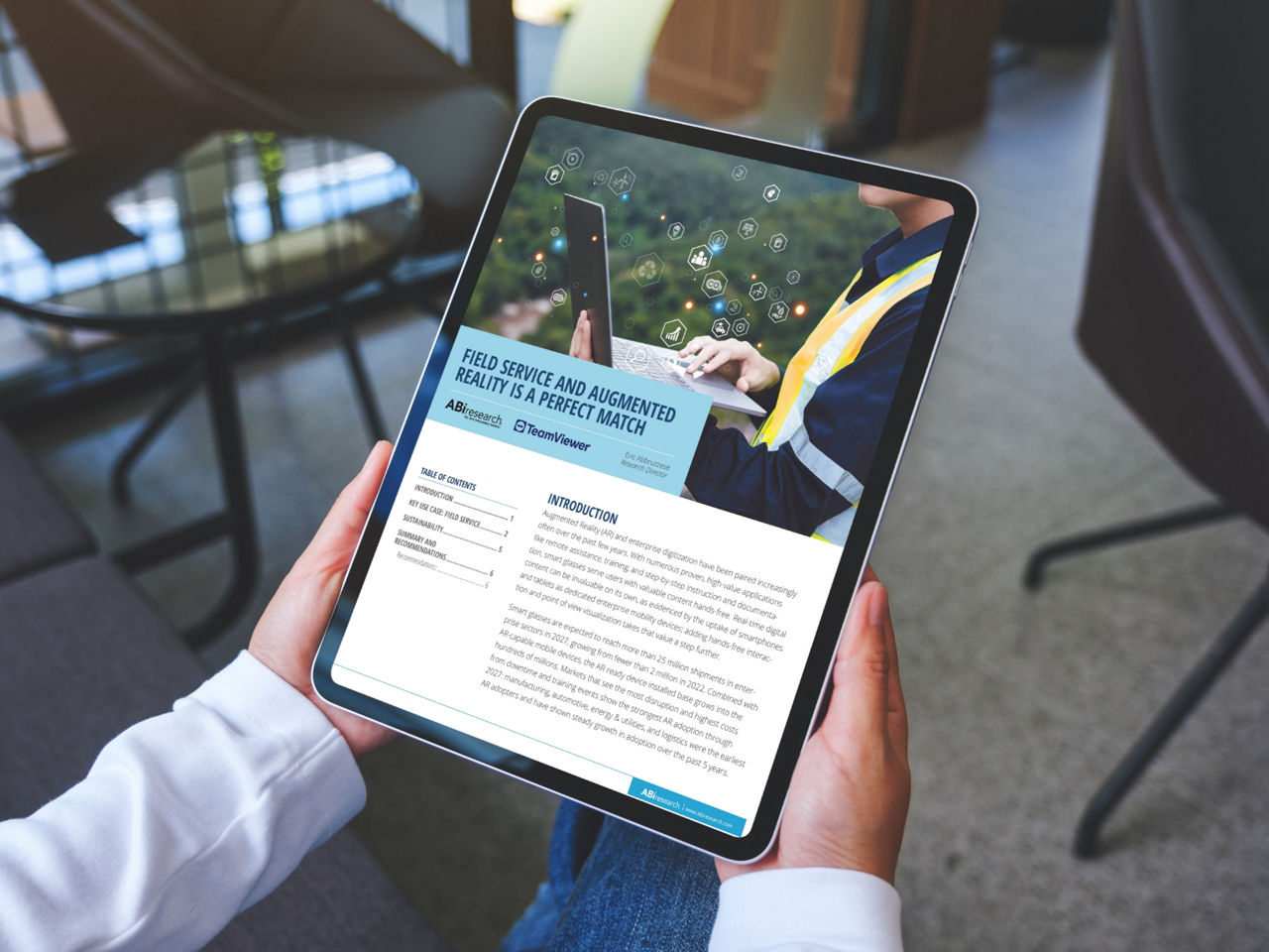 Preview of the "Field Service and Augmented Reality is a perfect match" white paper