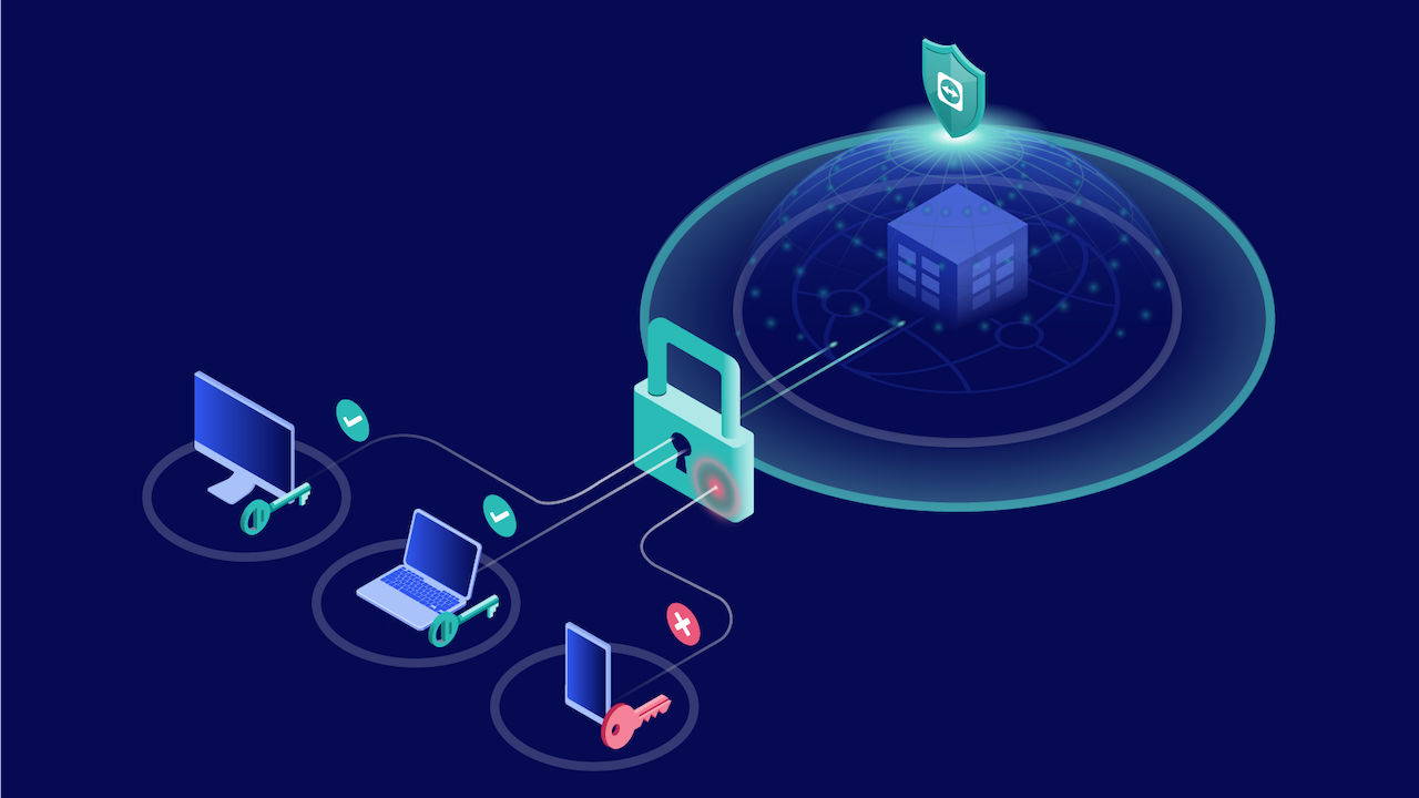 Illustration: monitor and remediate cyber threats with MDR