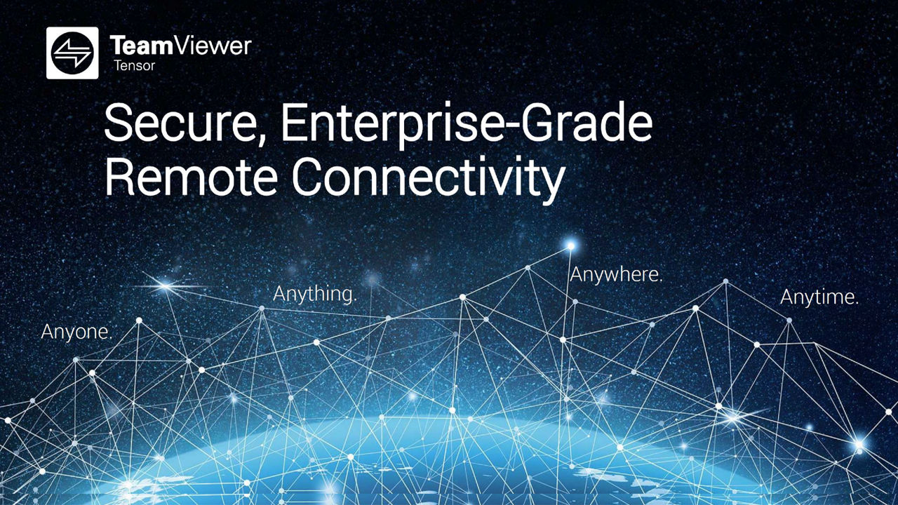 Video placeholder for "Secure, Enterprise-Grade Remote Connectivity with TeamViewer" webinar