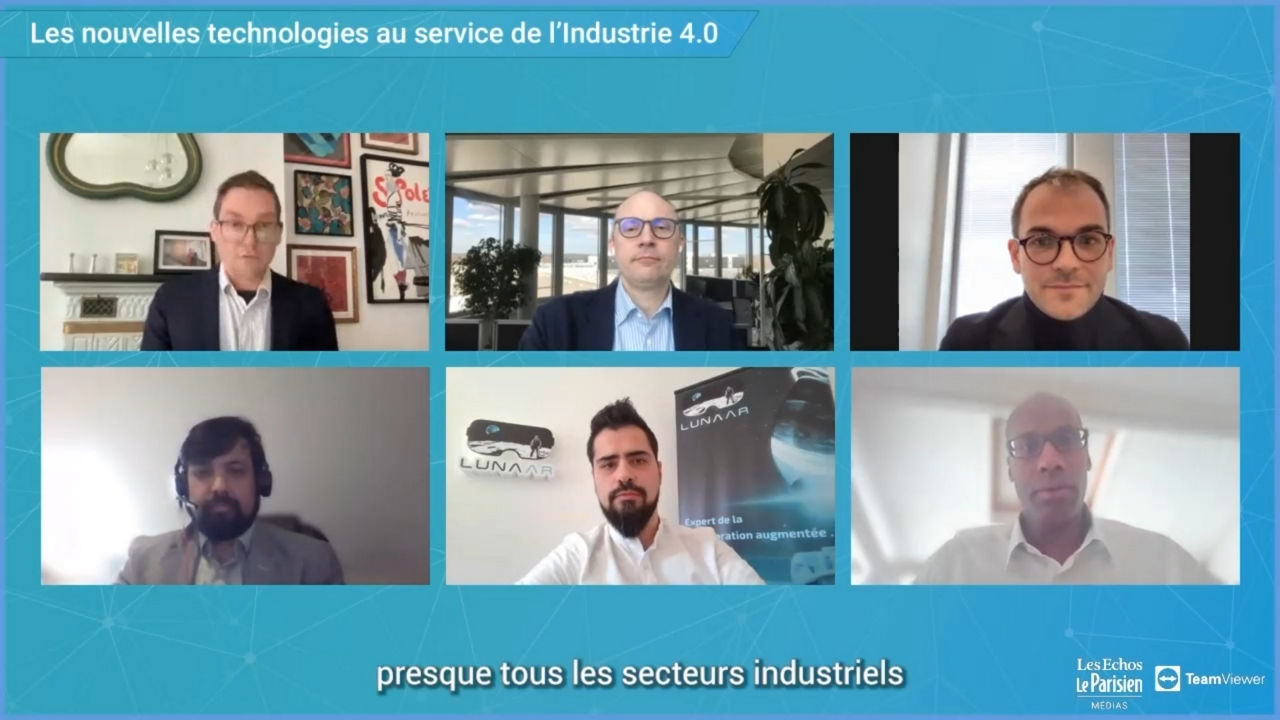 Video placeholder for "New technologies for Industry 4.0" webinar